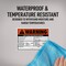 Avery Arc Flash/Shock Warning Labels, Waterproof, UV Resistant, Preprinted, Handwrite-Only, 3.5" x 5", 100 Warning Decal Labels